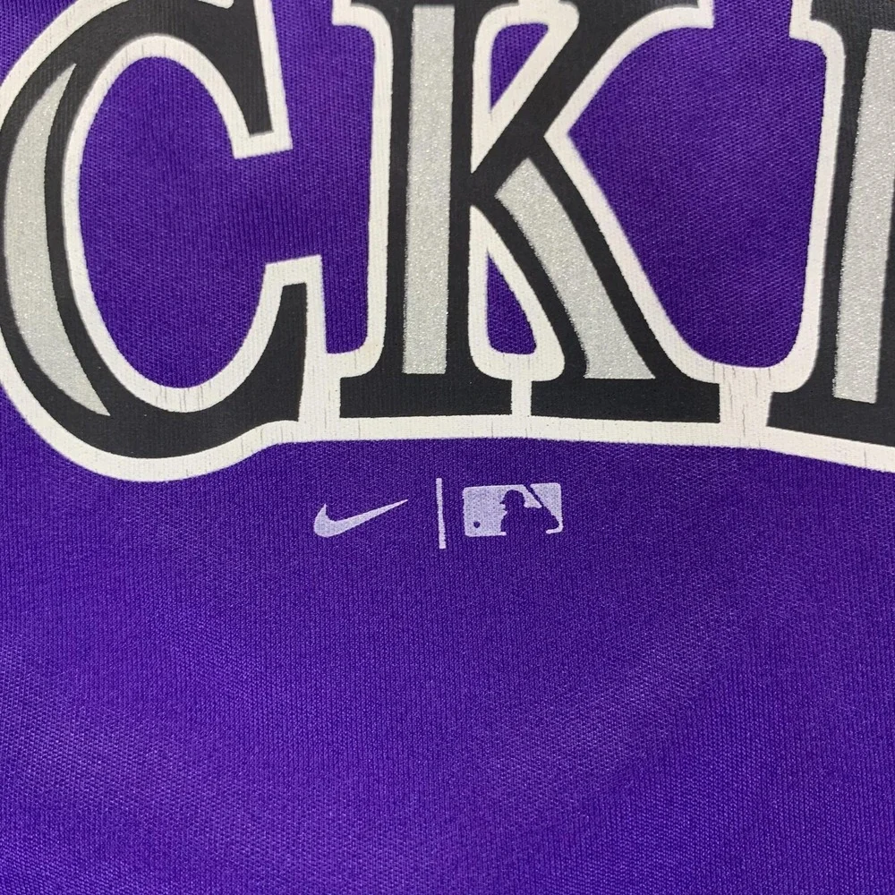 IRMO South Carolina Rockies Shirt Men XXL Purple Baseball Nike Little League Top